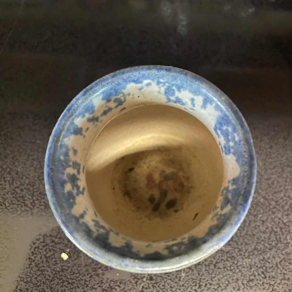 VTG D Kubal Signed Pottery Small Jug Cup